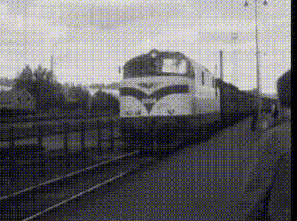 Юрий Гагарин - интервью в поезде (1961)