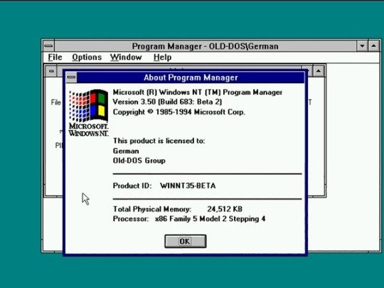 
Windows NT 3.50.683 Server

Хочу...