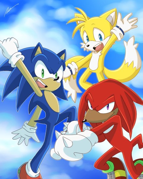 #sonic
#tails
#knuckles...