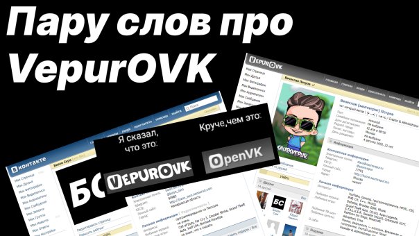 Пару слов про VepurOVK | Бизон Сура...