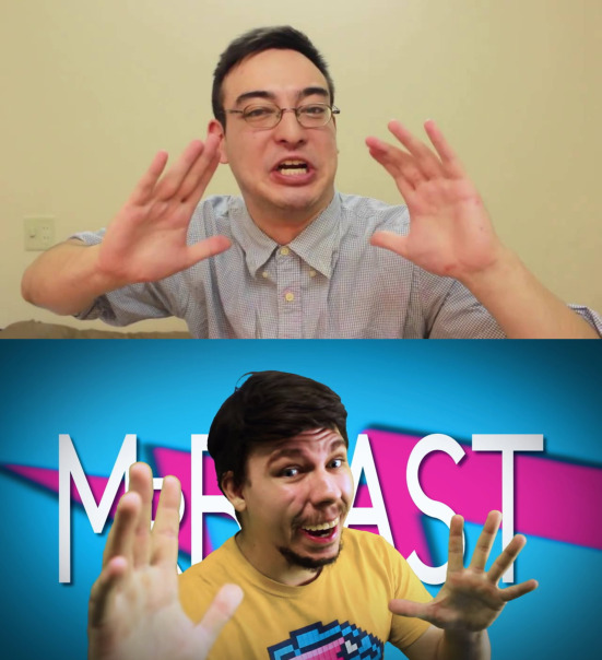 FILTHY FRANK
VERSUS
MR. BEAST

R...