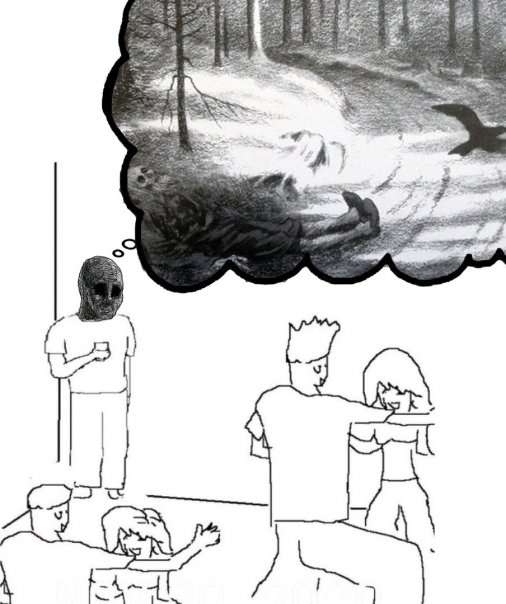 En åpning i skogen
Hvor solen skinn...