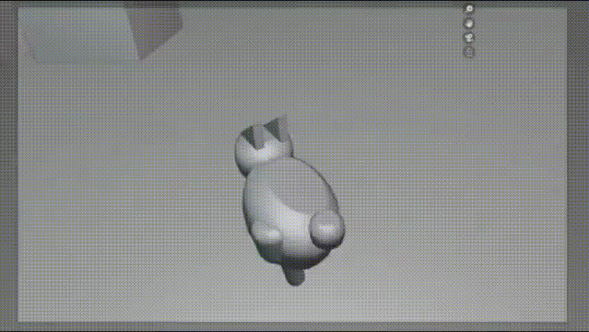 габбик убегает