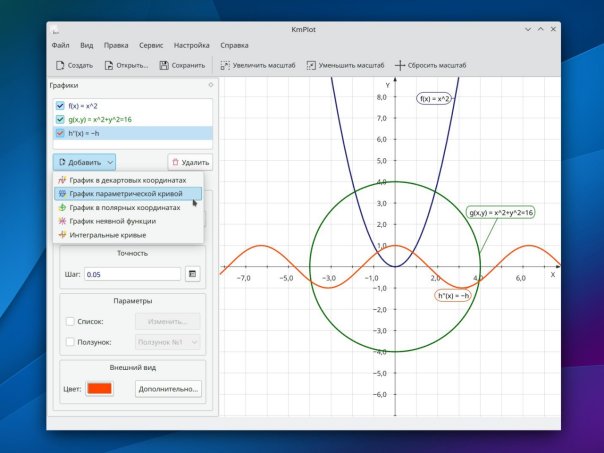 📈 KmPlot — программа для построения ...