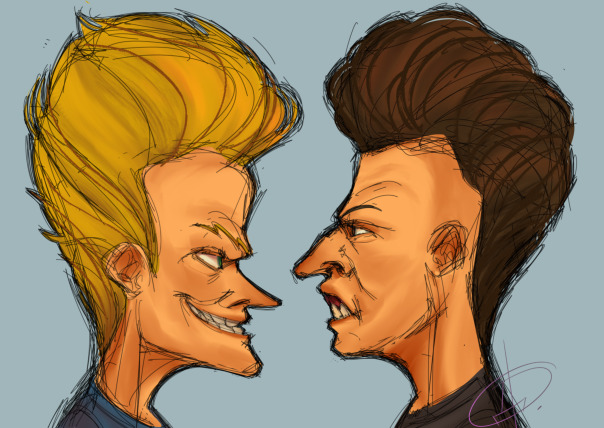 #Beavis_and_Butthead
#Art...