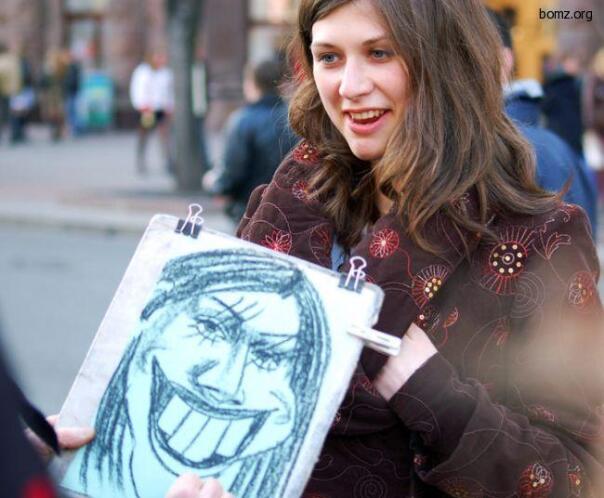 её изображают художники...