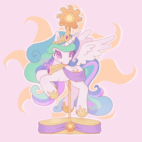 сурс: https://www.tumblr.com/mariiyetti/768690155537203200/celestia-carousel-horse?source=share
