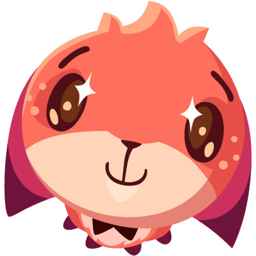 стикеры "фокси"