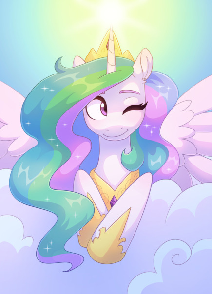 сурс: https://www.deviantart.com/skysorbett/art/Celestia-in-Clouds-1085959362
альтернативный сурс 1: https://x.com/skysorbett/status/1796169971531231665/photo/2
альтернативный сурс 2: https://derpibooru.org/images/3373208