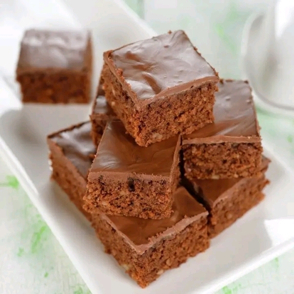 Простые шоколадные пирожные🎂

Обал...