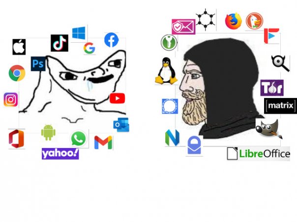 average virgin vs HackerChad
...