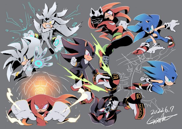 #sonic
#shadow
#knuckles
#silver...