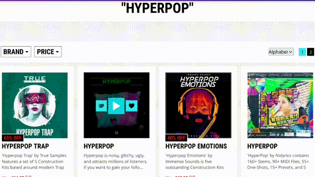 Семплы для ГиперПопсы на сайте Мэджикс ПродюсэрЛупс