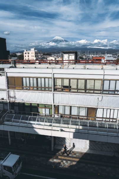 Гора Фудзи....