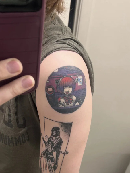 Внезапно, татушка с простор Reddit
...